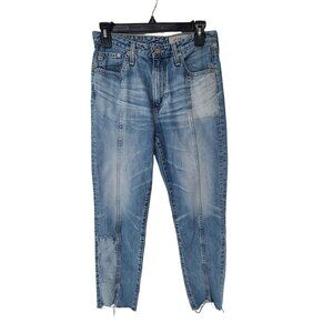 AG Distressed AG-ED DENIM patchwork jeans Denim pants Indigo 3-0430G∞ Size 27